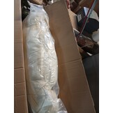 VidaXL Hangstoel Poly Rattan & Staal Crèmewit - 55% Korting!