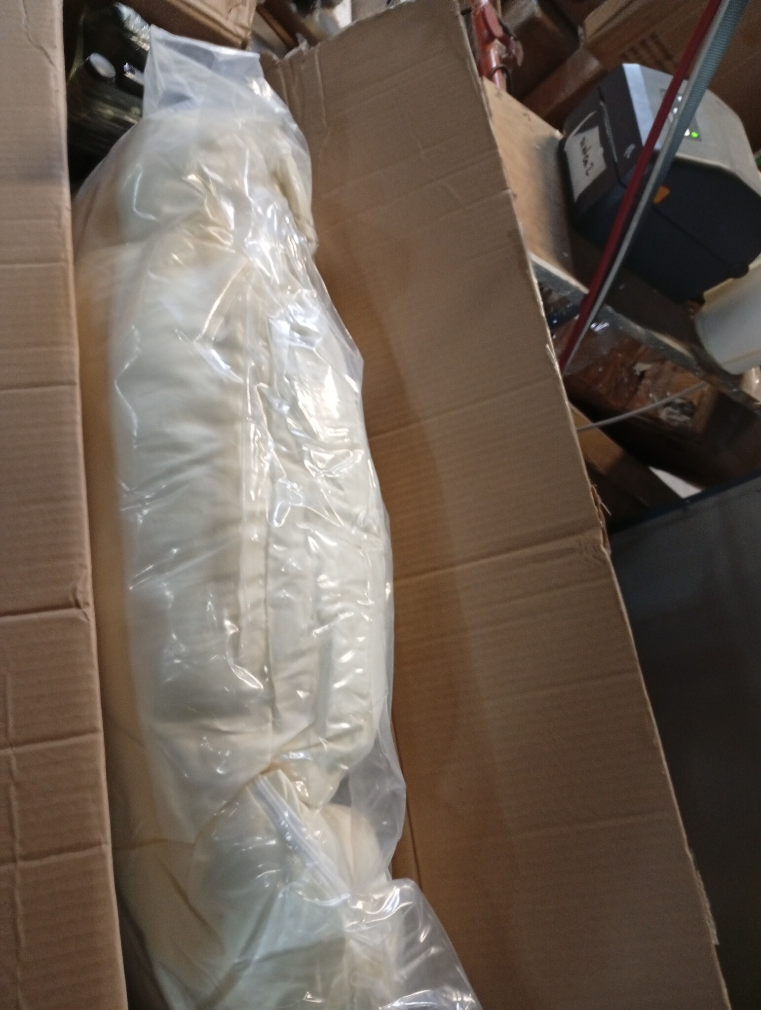 VidaXL Hangstoel Poly Rattan & Staal Crèmewit - 55% Korting!