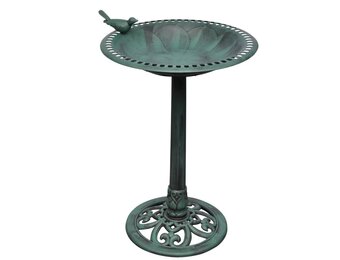 VidaXL Vogelbad met siervogel - 40% Korting! Duurzaam Kunststof