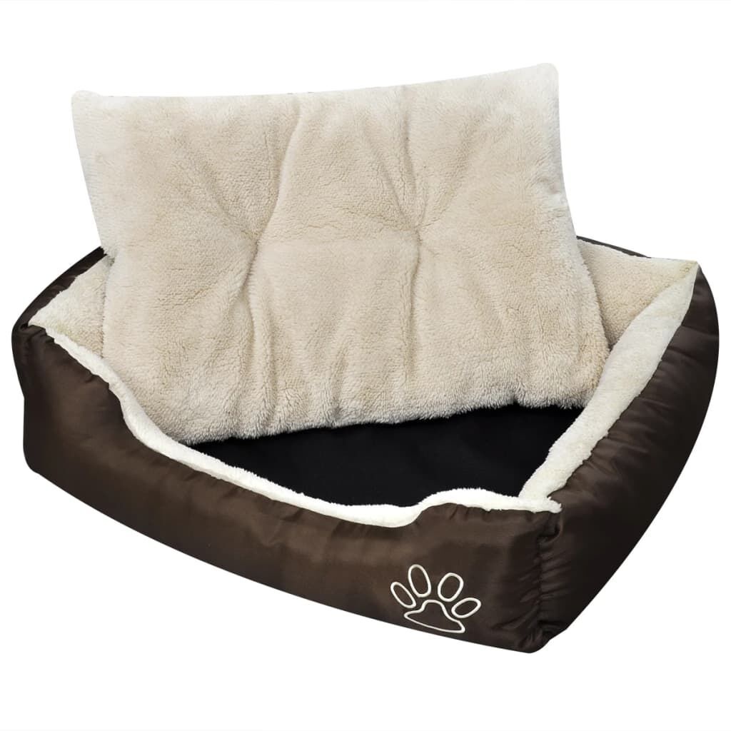 VidaXL Hondenbed XXL Bruin/Beige - 35% Korting! Ongebruikt