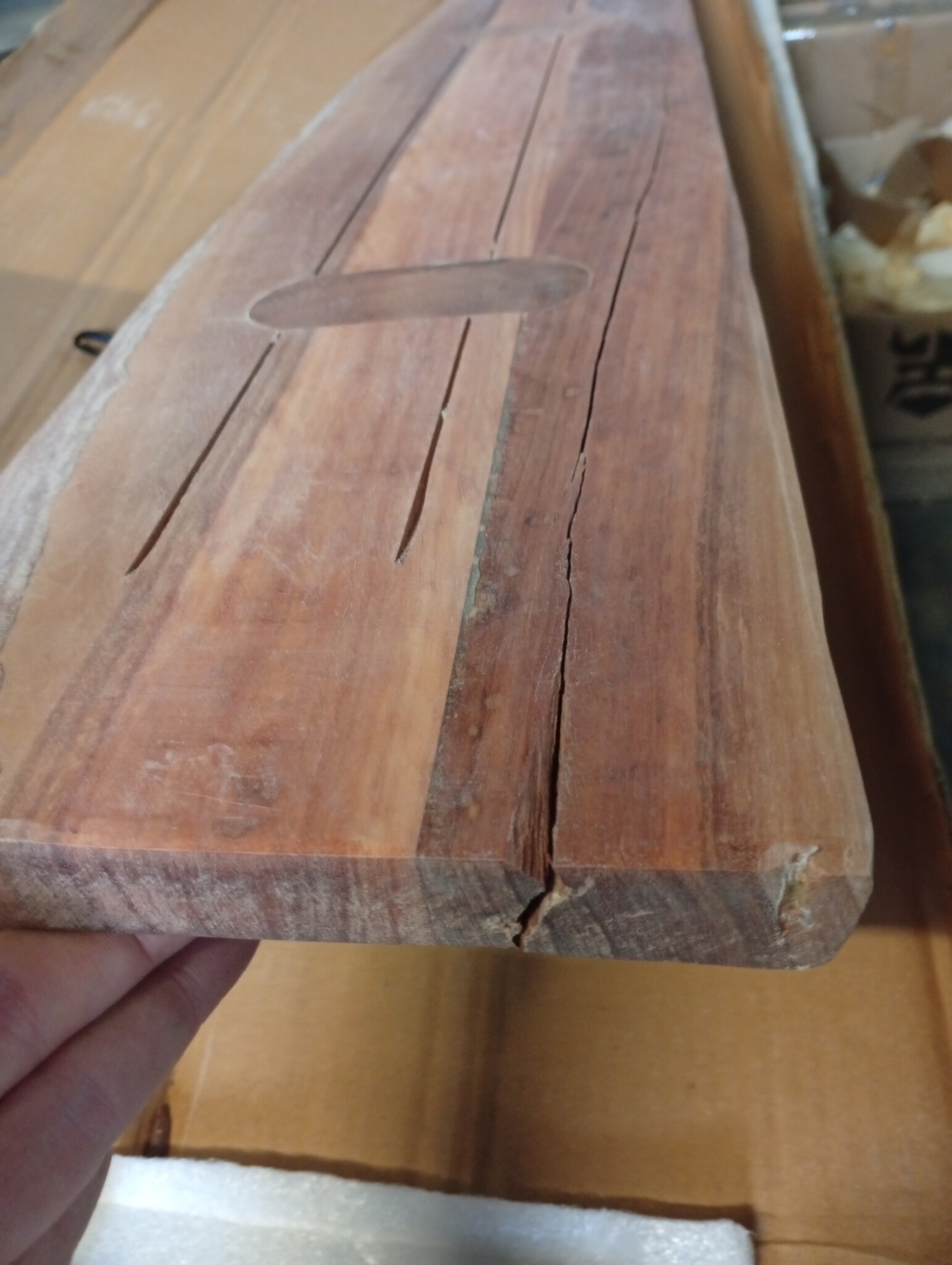 VidaXL Wandschap Acaciahout - 60% Korting! Uniek & Stevig