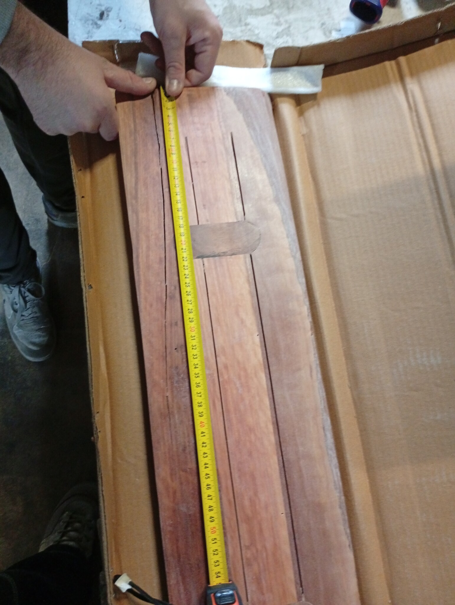 VidaXL Wandschap Acaciahout - 60% Korting! Uniek & Stevig