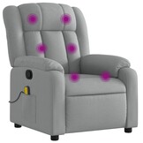 Luxe Massagestoel Lichtgrijs - 55% Korting! Geretourneerd Product