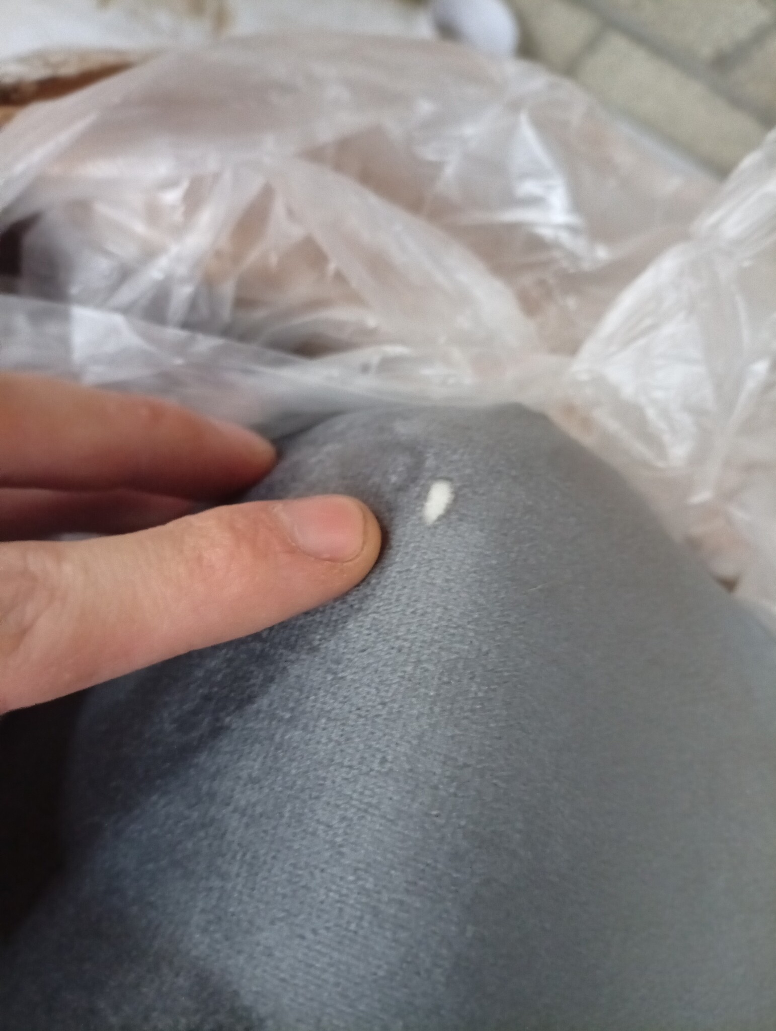 VidaXL Eivormige Stoel Donkergrijs - 60% Korting! Slechts 1 Beschikbaar!