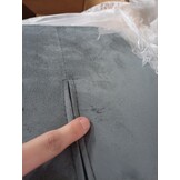 VidaXL Eivormige Stoel Donkergrijs - 60% Korting! Slechts 1 Beschikbaar!