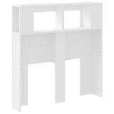 vidaXL Hoofdeinde met LED - Bewerkt Hout (35% Korting!)