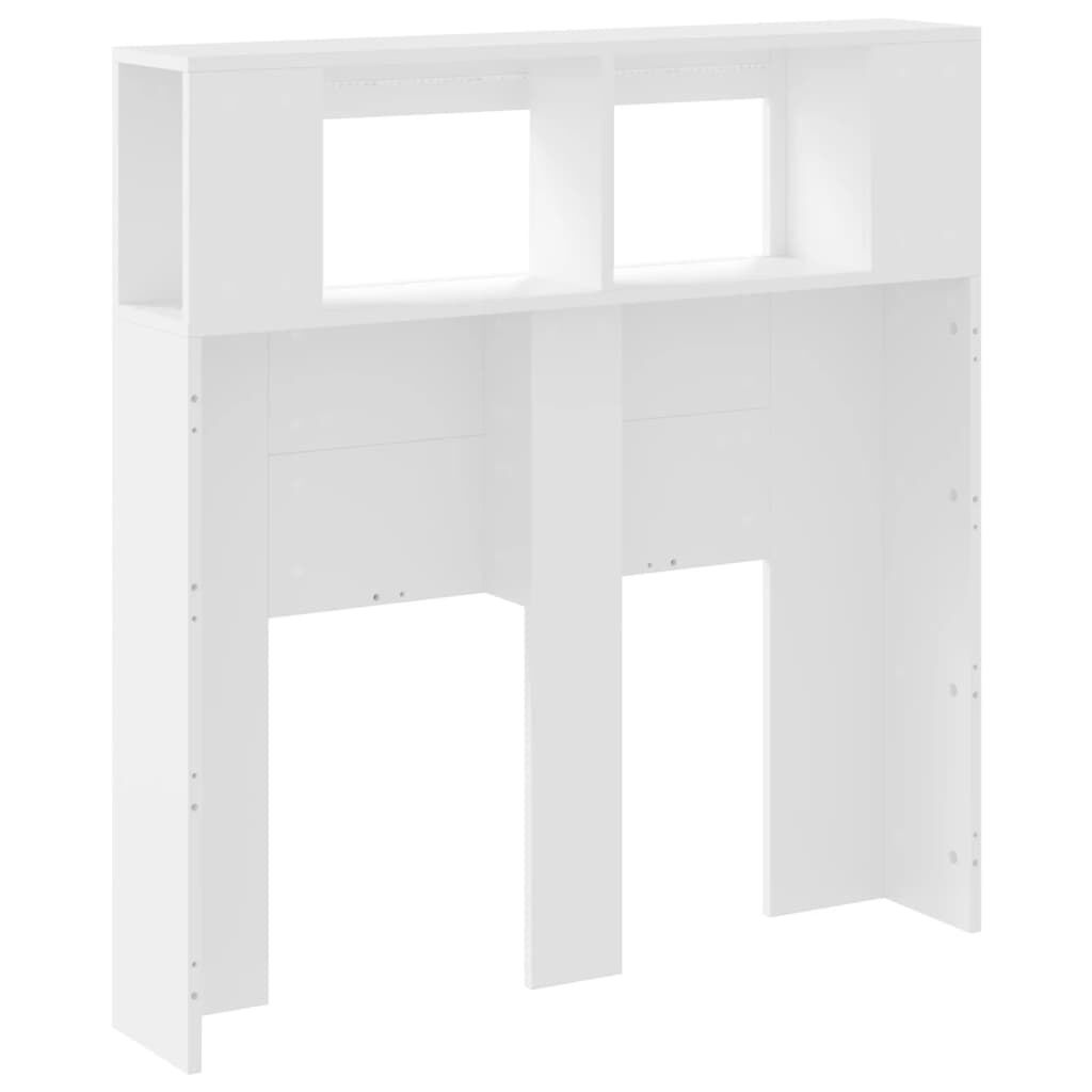 vidaXL Hoofdeinde met LED - Bewerkt Hout (35% Korting!)