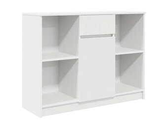 vidaXL Dressoir Wit - 55% Korting! Lade & Kast - 101x35x76 cm