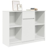 vidaXL Dressoir Wit - 55% Korting! Lade & Kast - 101x35x76 cm