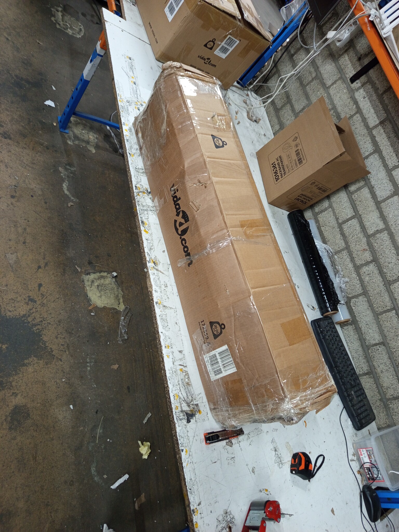 vidaXL Hondenhok met Dak & Deur - 2x2x2m Gegalvaniseerd Staal (55% KORTING!)