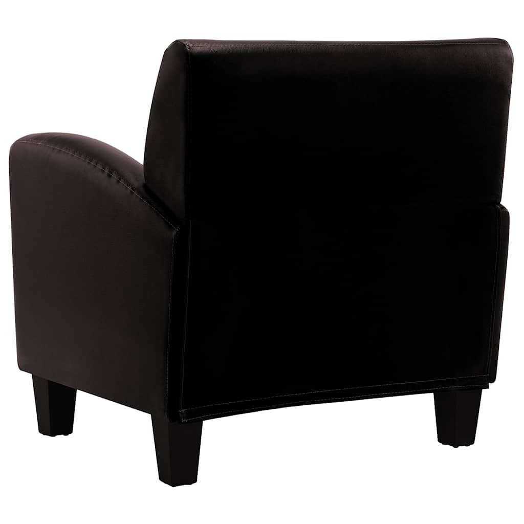 VidaXL Fauteuil Kunstleer Donkerbruin - 53% Korting! Ongebruikt!