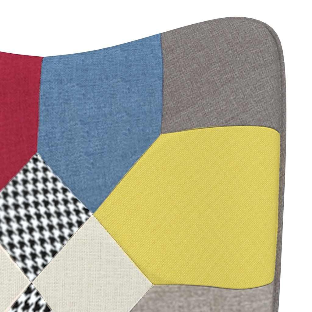 VidaXL Relaxstoel Patchwork Stof - 51% Korting! Perfecte Staat
