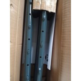 VidaXL Hekpalen 22 Stuks Grijs Staal 100 cm - 80% Korting!