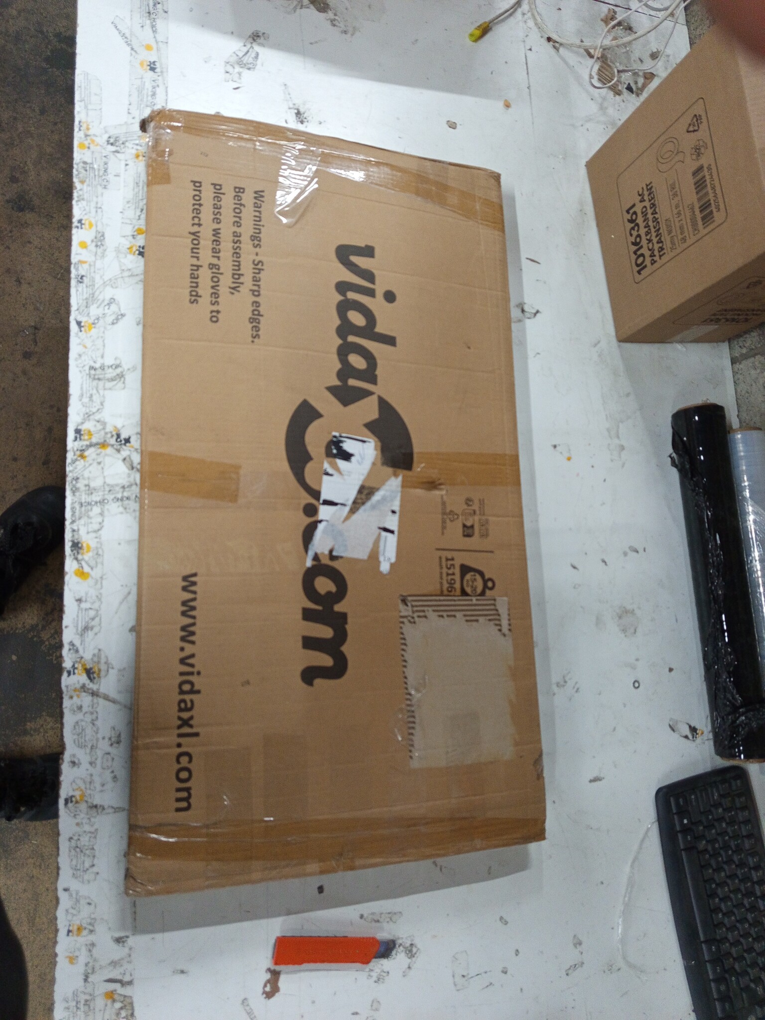 vidaXL Verhoogde Plantenbak 240x80x77 cm Cortenstaal - 55% Korting!