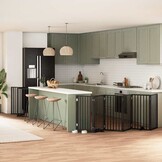 VidaXL Hondenhek Inklapbaar 300cm Zwart - 60% Korting!