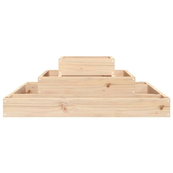 VidaXL Grenenhouten Plantenbak 80x80x27 cm - 40% Korting!