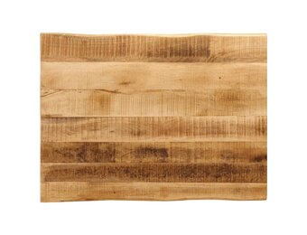 40% KORTING: VidaXL Tafelblad Massief Mangohout (80x60cm) Natuurlijke Rand - Als Nieuw!