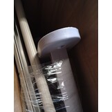 VidaXL Deurluifel 240x100cm PC Grijs - 55% Korting!