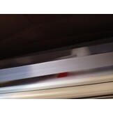 VidaXL Deurluifel 240x100cm PC Grijs - 55% Korting!