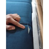 VidaXL Slaapbank 2-zits Fluweel Blauw | 60% Korting! | Licht Beschadigd