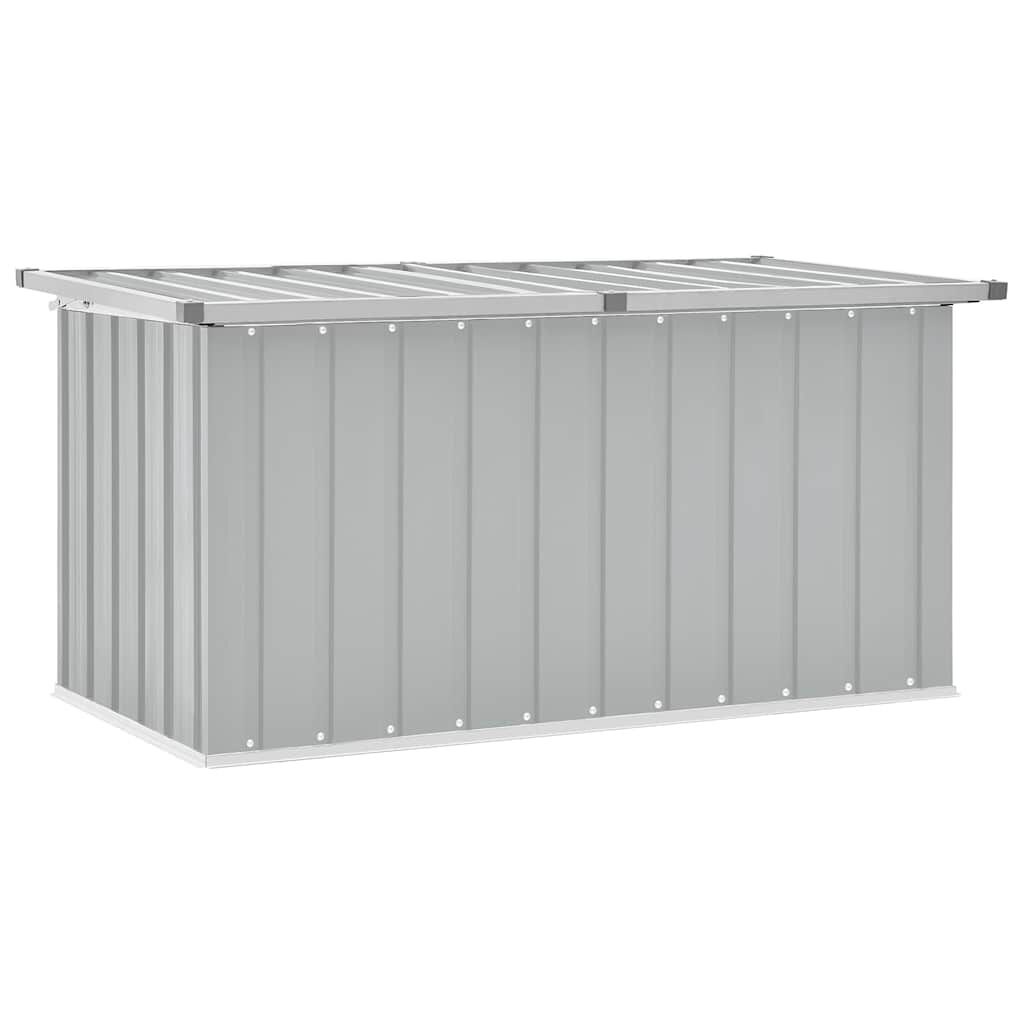 VidaXL Tuinbox 129x67x65cm Grijs - 60% Korting | Lichte Deuk