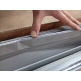 VidaXL Tuinbox 129x67x65cm Grijs - 60% Korting | Lichte Deuk