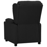 vidaXL Fauteuil Verstelbaar Stof Zwart - 35% Korting! Ongebruikt!