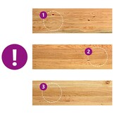 VidaXL Vensterbanken 2 st. Massief Eikenhout Lichtbruin - 40% Korting!