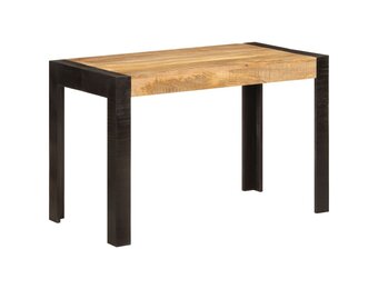 VidaXL Eettafel Massief Mangohout - 120x60x76 cm - 40% Korting!