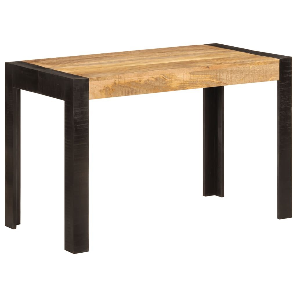 VidaXL Eettafel Massief Mangohout - 120x60x76 cm - 40% Korting!