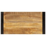 VidaXL Eettafel Massief Mangohout - 120x60x76 cm - 40% Korting!