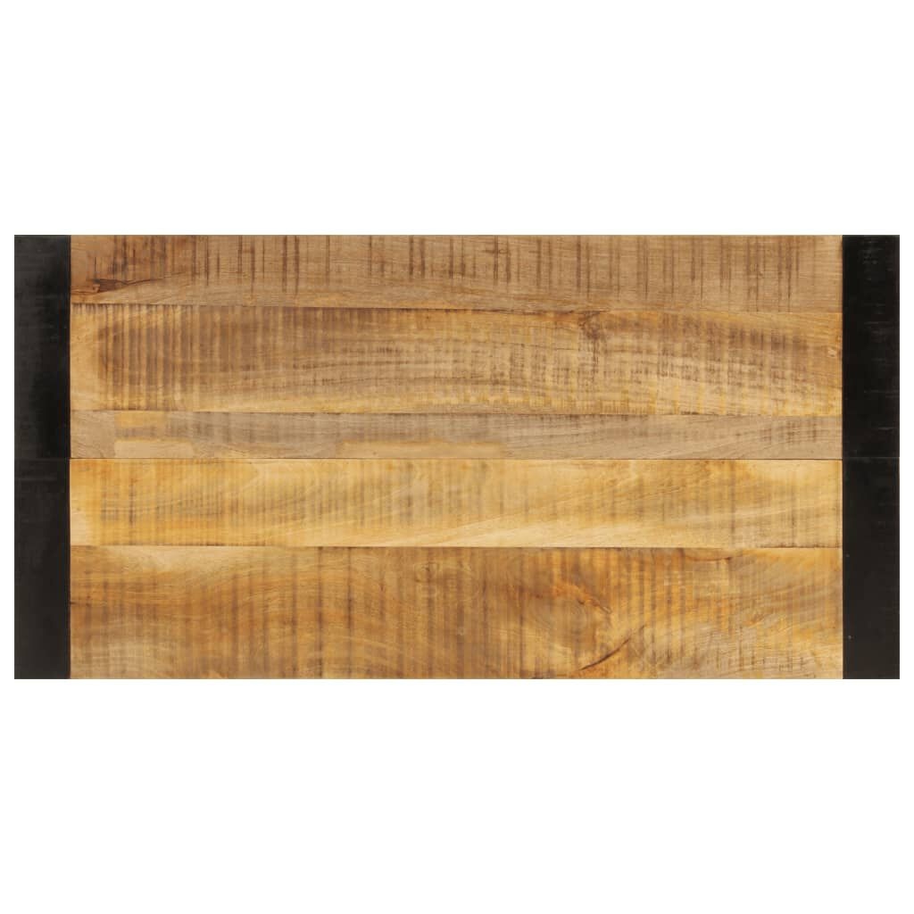 VidaXL Eettafel Massief Mangohout - 120x60x76 cm - 40% Korting!