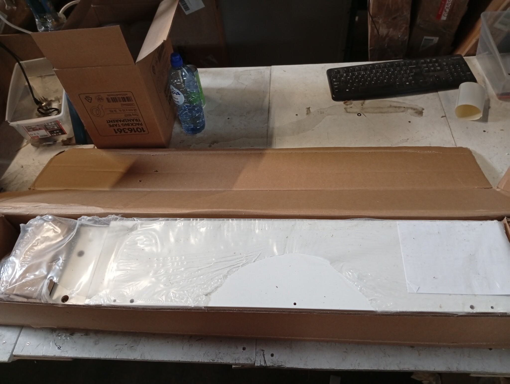 VidaXL Hoofdbordkast Wit (120x19x103,5 cm) - 55% Korting!