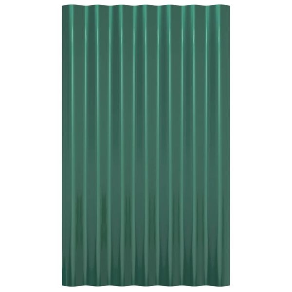 vidaXL Dakpanelen Groen 12 stuks - 40% Korting! - Nog 1 op voorraad!