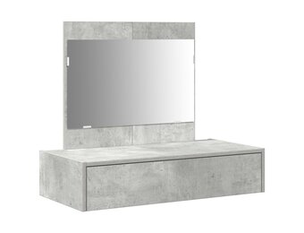 VidaXL Kaptafel Grijs Bewerkt Hout - 40% Korting! Slechts 1 Stuk!