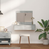 VidaXL Kaptafel Grijs Bewerkt Hout - 40% Korting! Slechts 1 Stuk!