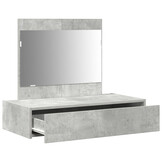 VidaXL Kaptafel Grijs Bewerkt Hout - 40% Korting! Slechts 1 Stuk!