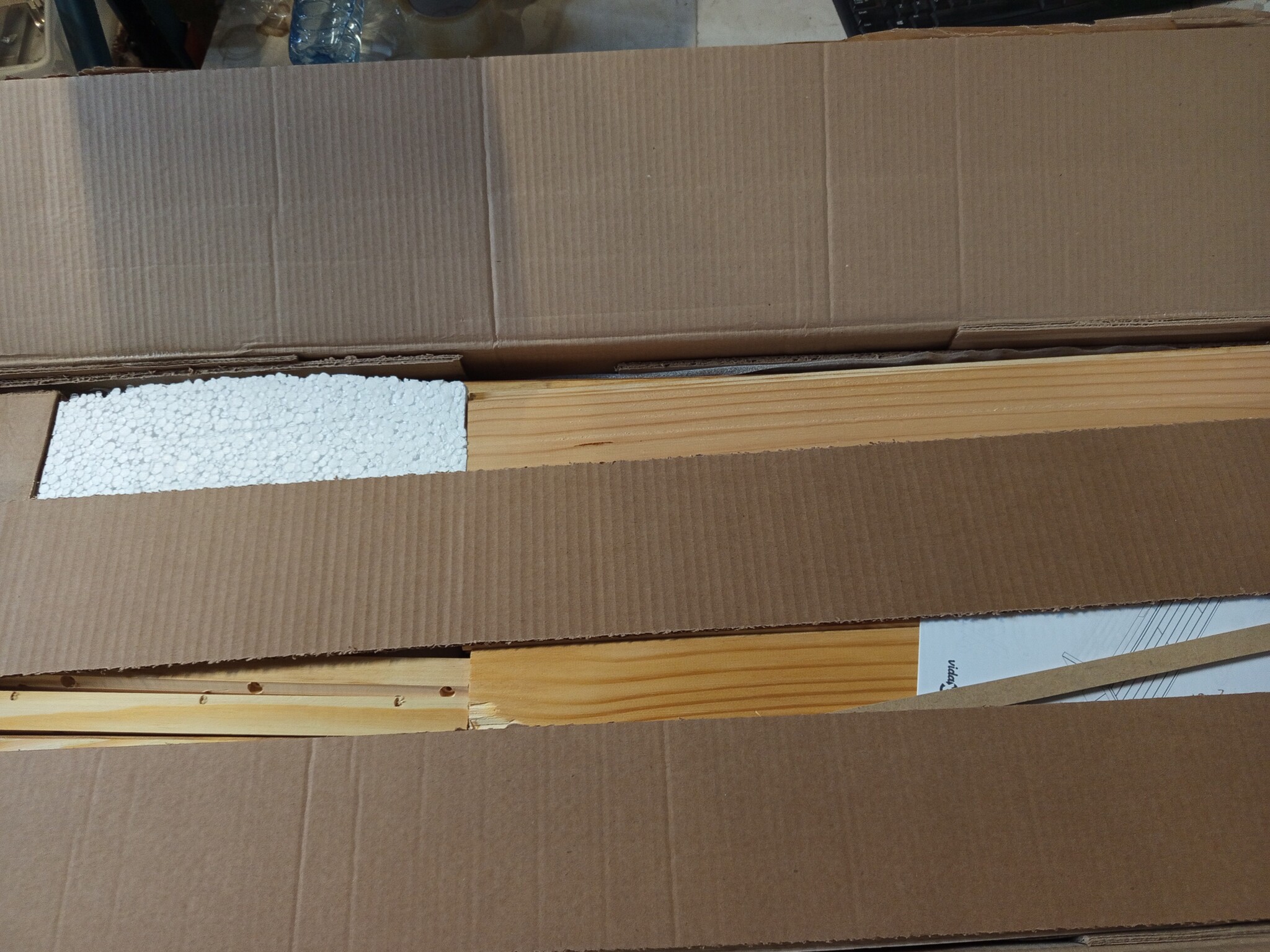 VidaXL Eetbank NOAIN 60% Korting - Massief Hout X-poten 180cm