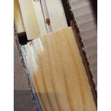 VidaXL Eetbank NOAIN 60% Korting - Massief Hout X-poten 180cm