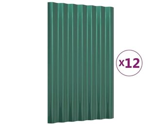 VidaXL Dakpanelen Groen (12 st) - 40% Korting! | 60x36cm