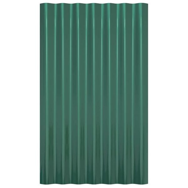 VidaXL Dakpanelen Groen (12 st) - 40% Korting! | 60x36cm