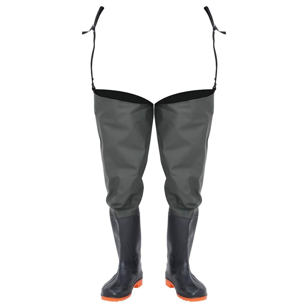 vidaXL Visserslaarzen Maat 45 Donkergroen | 40% Korting