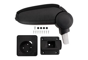 vidaXL Armsteun 13x31,5x(29-51) cm ABS zwart