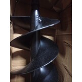 Grondboor met handvat en schroefkop (dubbele schroef) 120 mm (zwart)