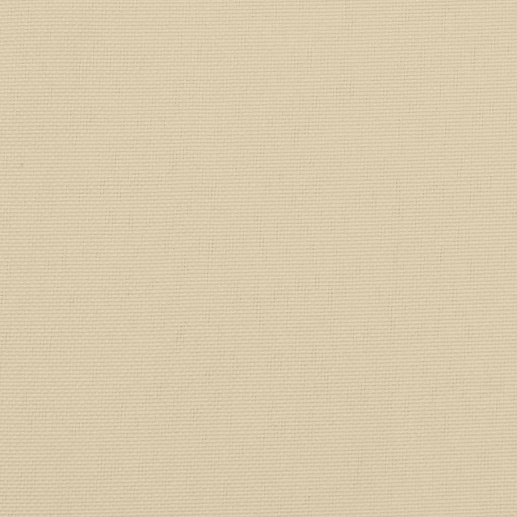 vidaXL Palletkussens 3 st stof beige