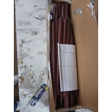 vidaXL Hondenhek inklapbaar 4 panelen 320cm populierenhout bruin eiken