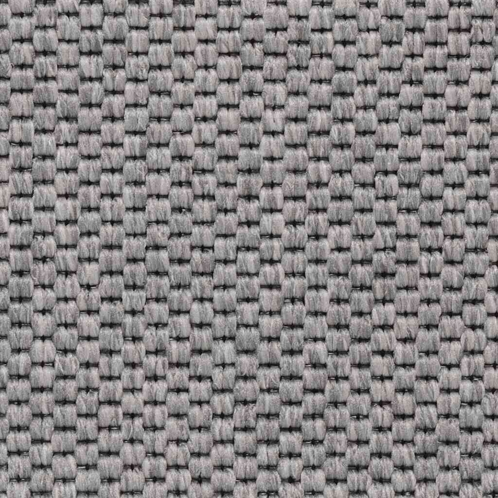 vidaXL Trapmatten zelfklevend 15 st sisal-look 65x21x4cm zilverkleurig