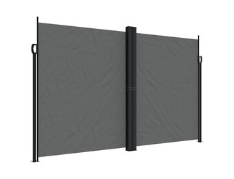 VidaXL Uittrekbaar Windscherm 200x600cm Antraciet | 64% Korting