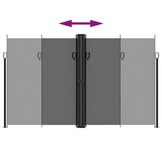 VidaXL Uittrekbaar Windscherm 200x600cm Antraciet | 64% Korting