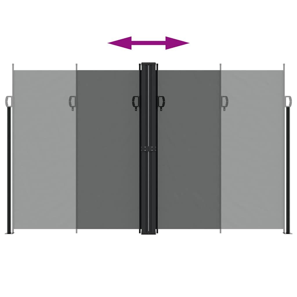 VidaXL Uittrekbaar Windscherm 200x600cm Antraciet | 64% Korting